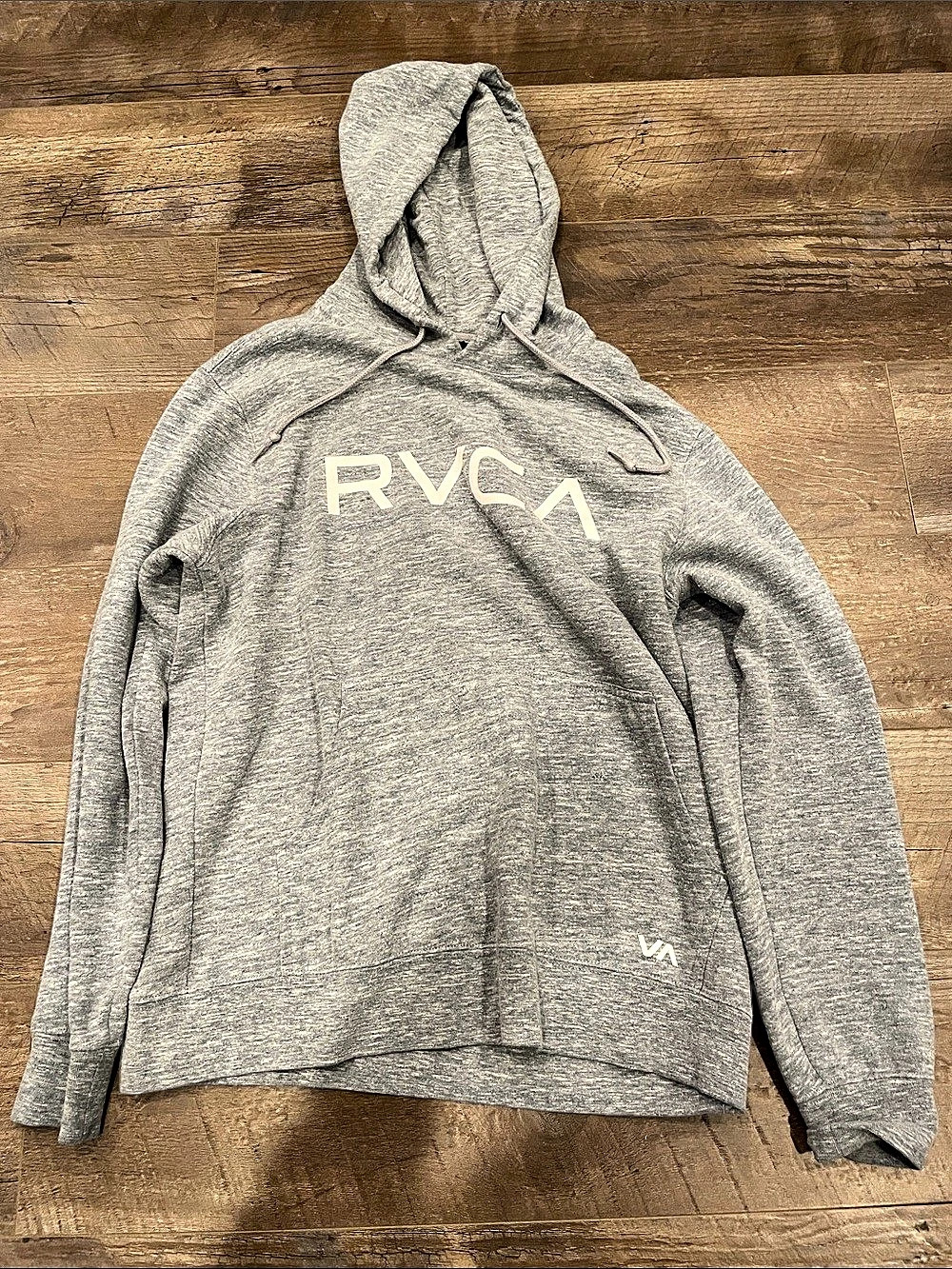 RVCA Big RVCA Pullover Hoodie Big Pullover Hoodie Gray Size Small